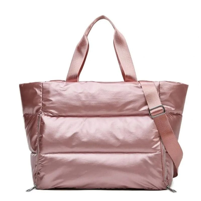 Rose Sac Doudoune Femme Univers du Voyage