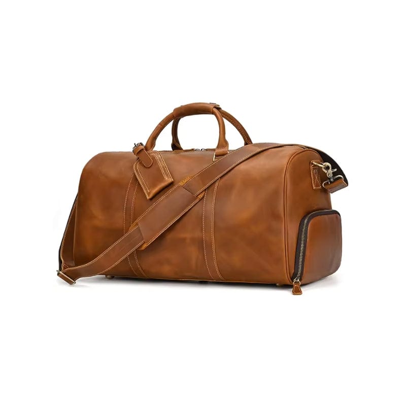 Marron / Modèle 4 Sac pour Homme en Cuir Univers du Voyage