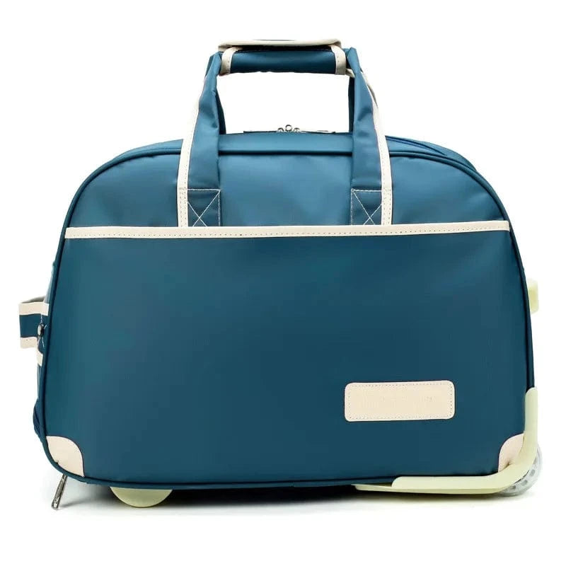 Bleu Sac Valise à Roulettes Univers du Voyage