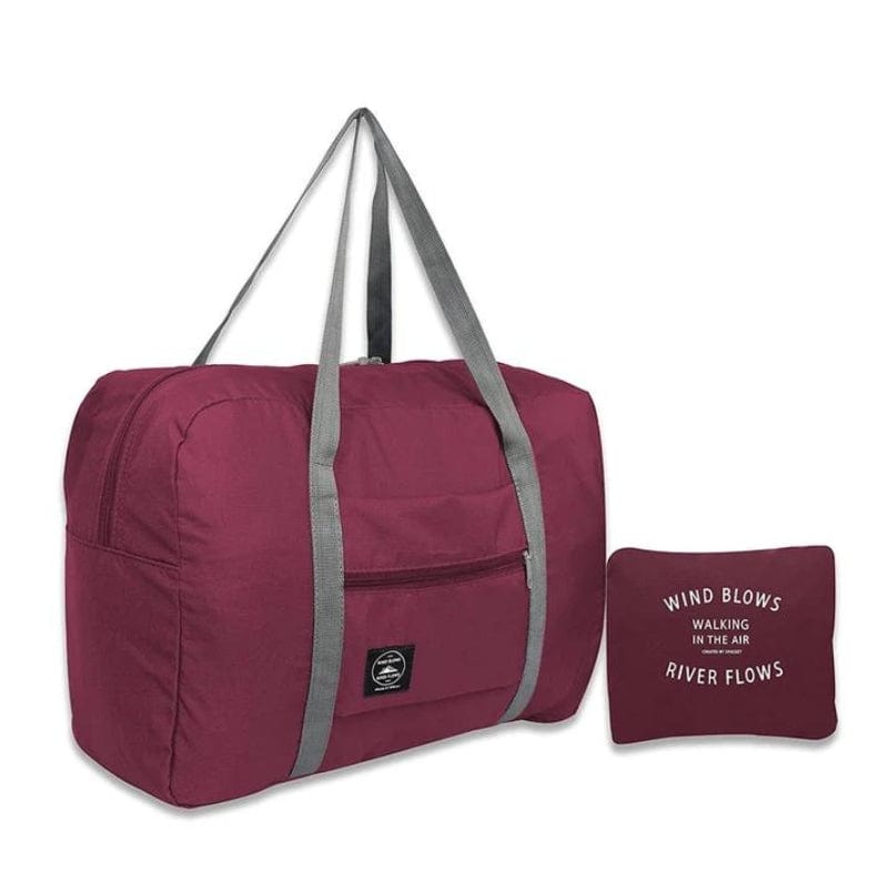 Rouge Sac Voyage Ultra Léger Pliable Univers du Voyage