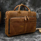 Camel Mat Sacoche Ordi Cuir Homme Univers du Voyage