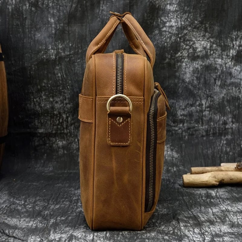 Sacoche Ordi Cuir Homme Univers du Voyage