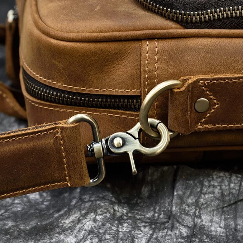 Sacoche Ordi Cuir Homme Univers du Voyage