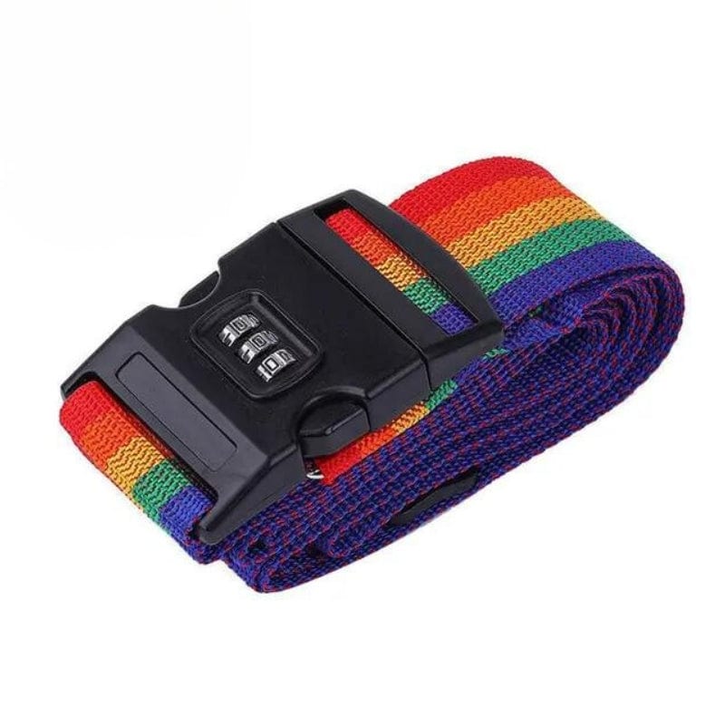 Multi-couleur Sangle A Bagages A Combinaison Univers du Voyage