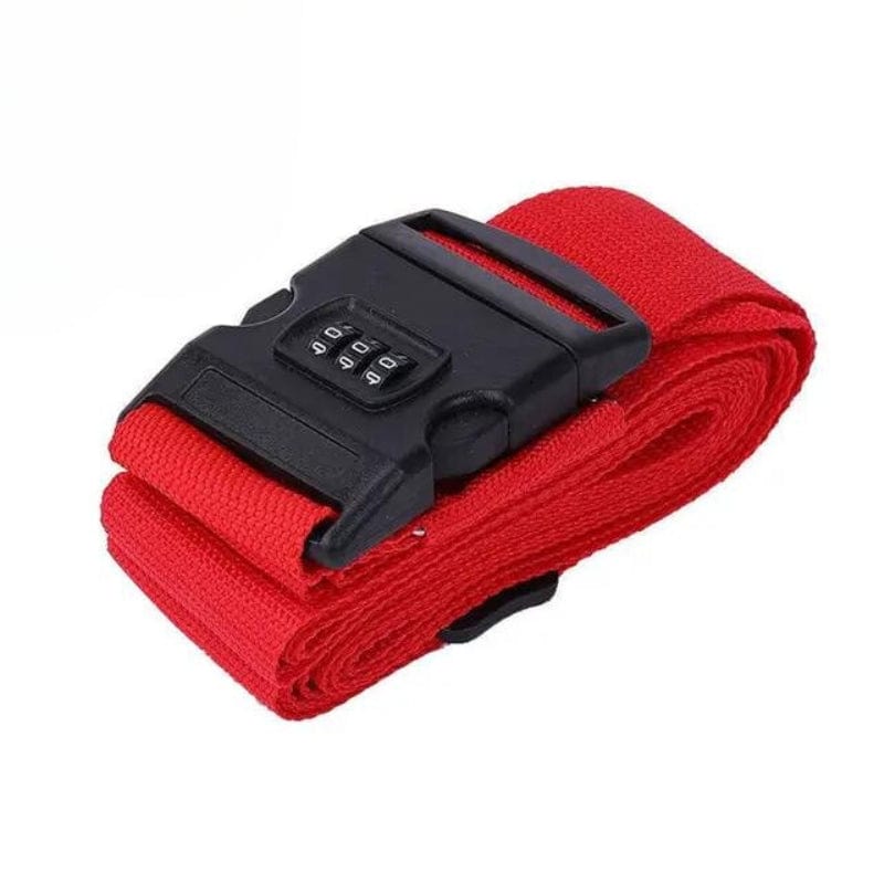 Rouge Sangle A Bagages A Combinaison Univers du Voyage
