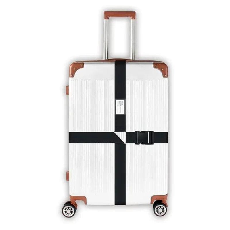 Noir Sangle De Valise En Croix Univers du Voyage