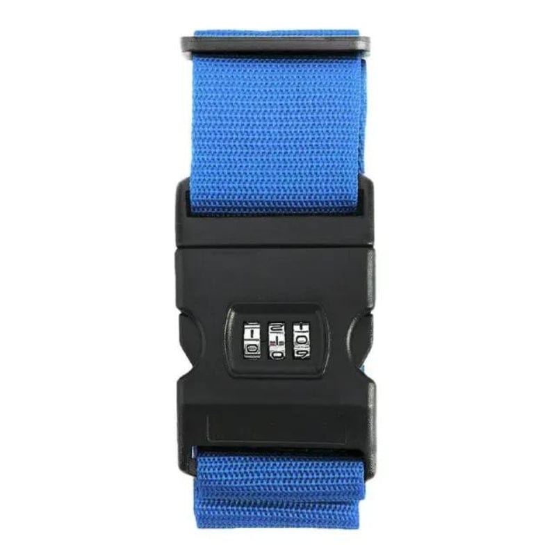 Bleu Sangle Pour Valise Avec Code Univers du Voyage