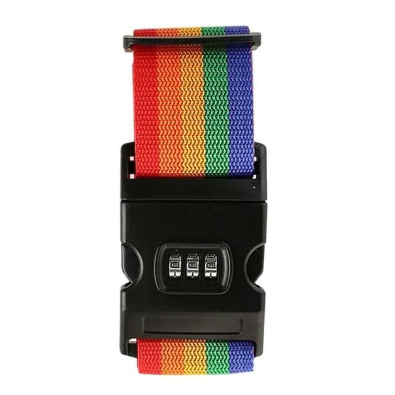 Multi-couleur Sangle Pour Valise Avec Code Univers du Voyage
