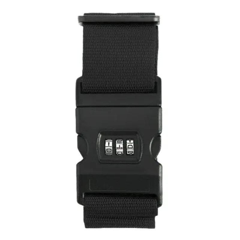 Noir Sangle Pour Valise Avec Code Univers du Voyage