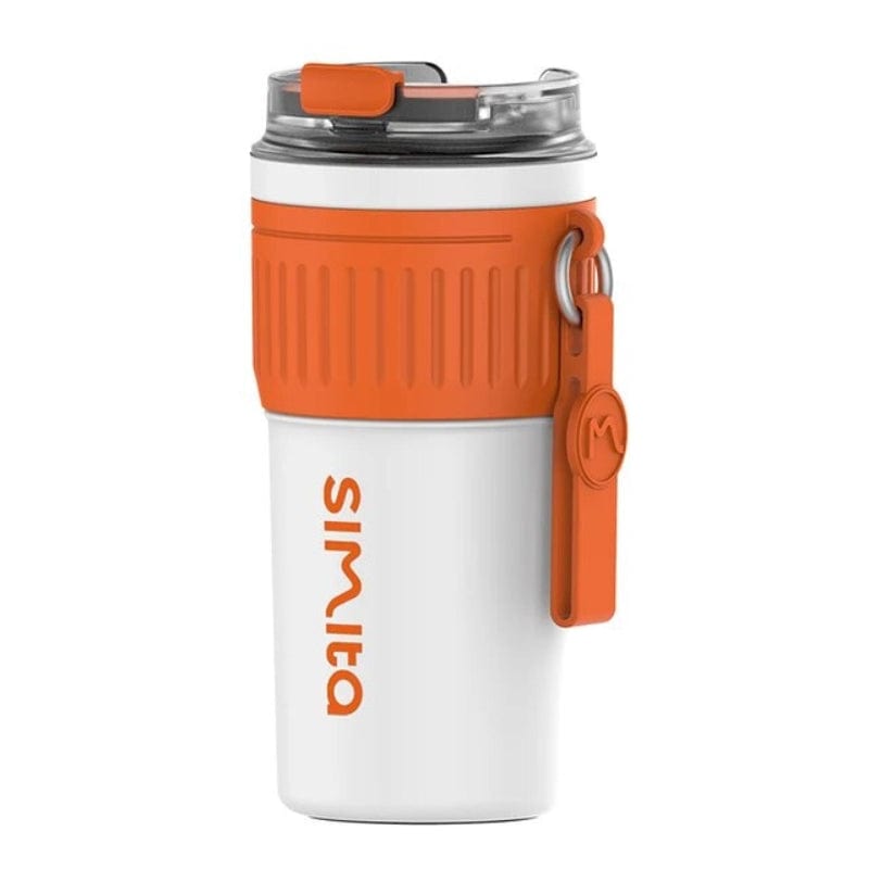Orange / 500ml Thermos Café Voyage Univers du Voyage