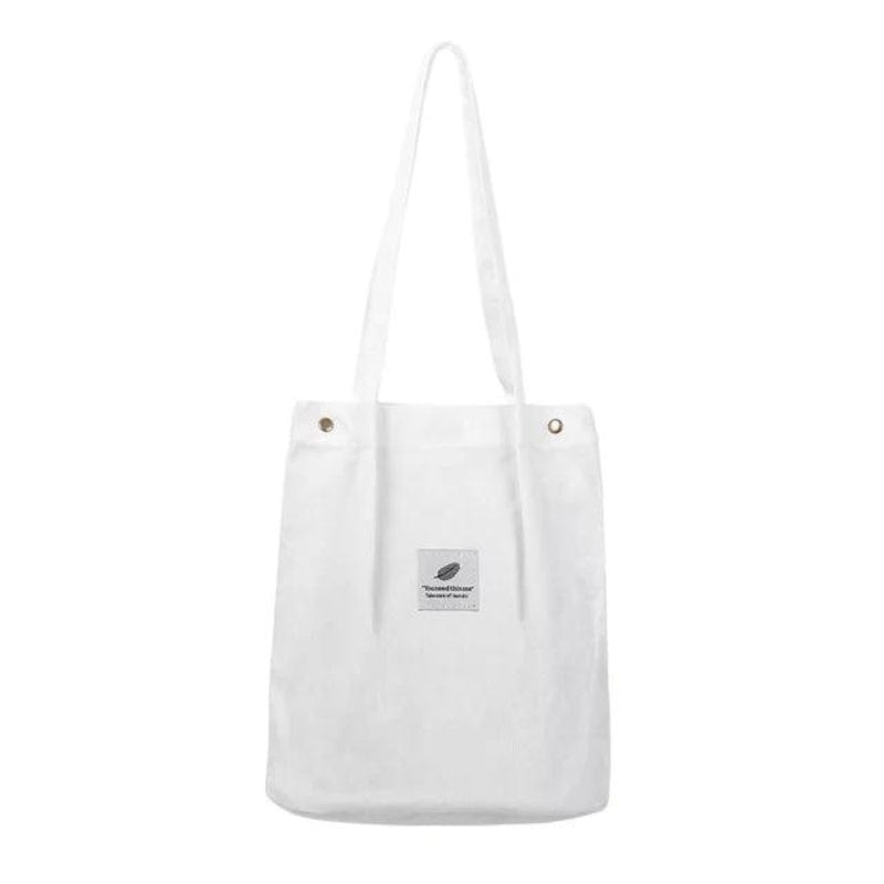 Blanc Tote Bag Voyage Univers du Voyage