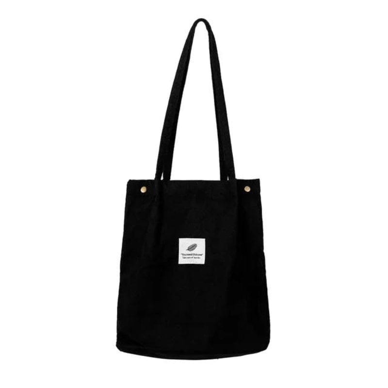 Noir Tote Bag Voyage Univers du Voyage