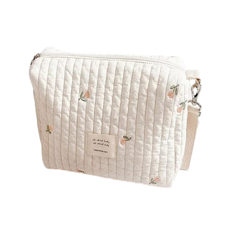 Motifs Fleurs de Rose Trousse de Toilette Bébé Naissance Univers du Voyage