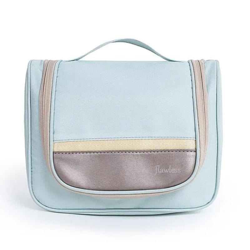 Bleu Ciel Trousse de Toilette Crochet Dépliable Univers du Voyage