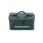 Vert Trousse de Toilette Cuir Personnalisable Univers du Voyage