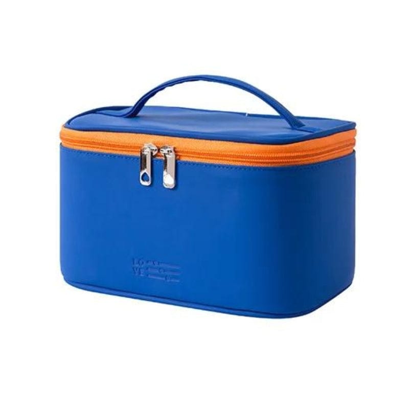Bleu Trousse de Toilette et Maquillage Univers du Voyage