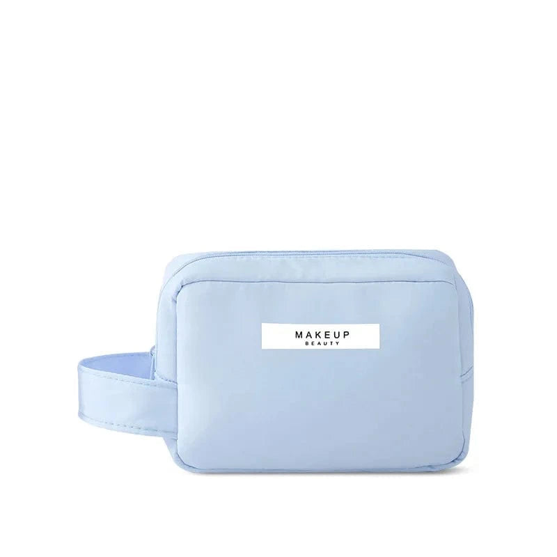 Bleu Ciel / S Trousse de Toilette et Maquillage Femme Univers du Voyage