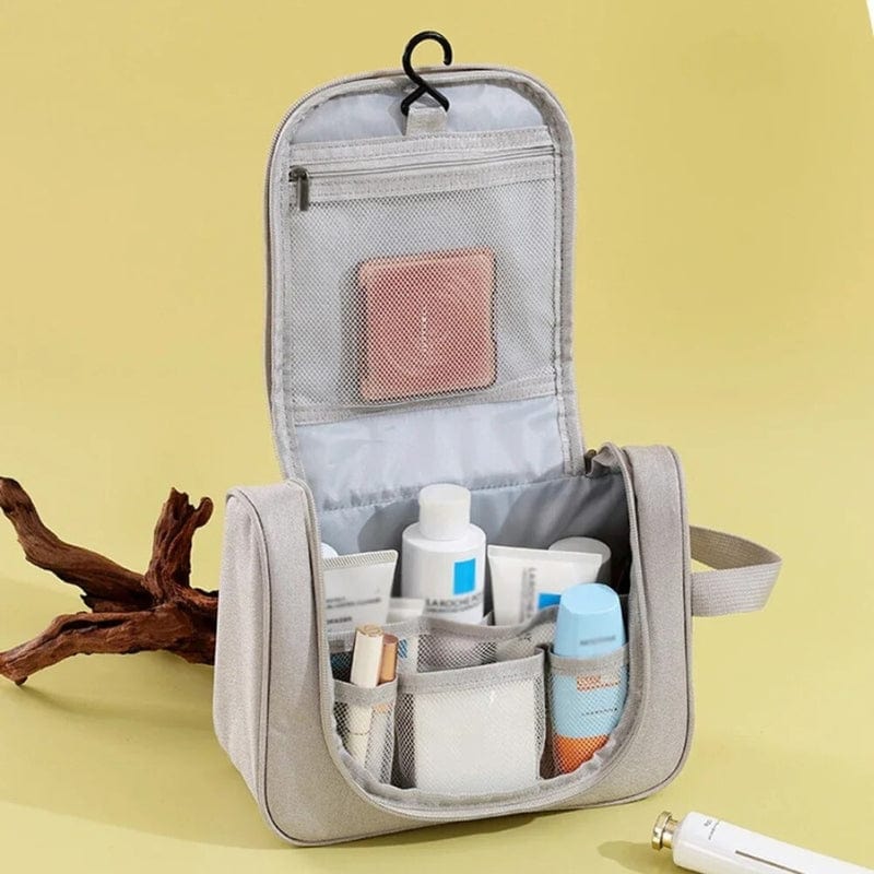 Trousse de Toilette Femme Pliable à Suspendre Univers du Voyage