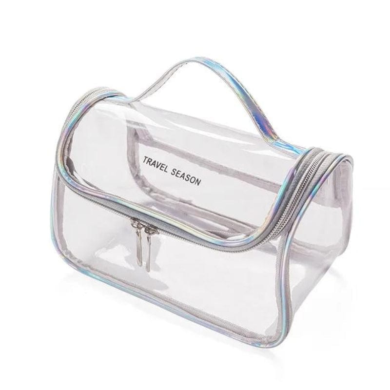 Argent Trousse De Toilette Femme Produits Avion Univers du Voyage