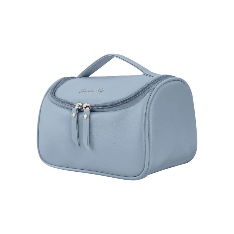 Bleu Trousse de Toilette Femme PU Univers du Voyage
