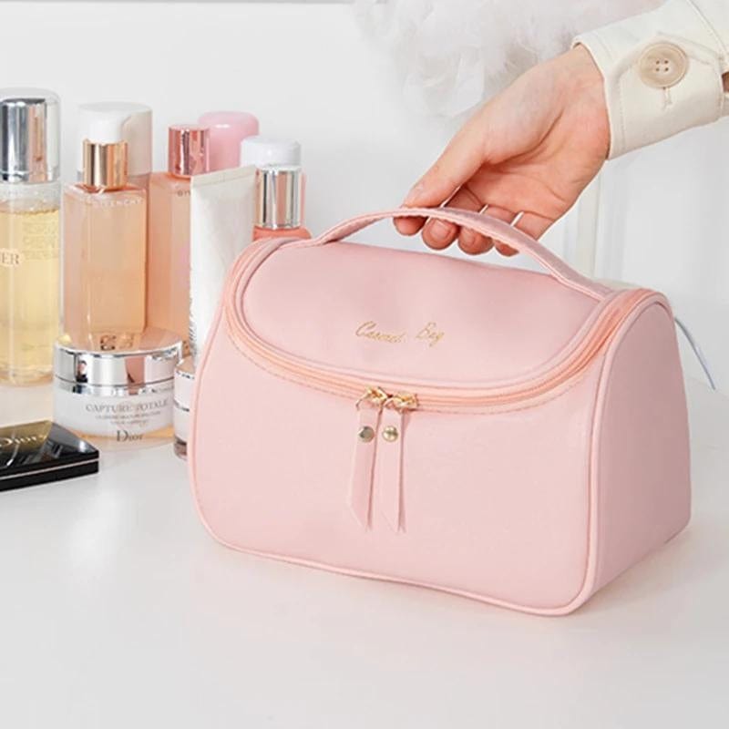 Trousse de Toilette Femme PU Univers du Voyage