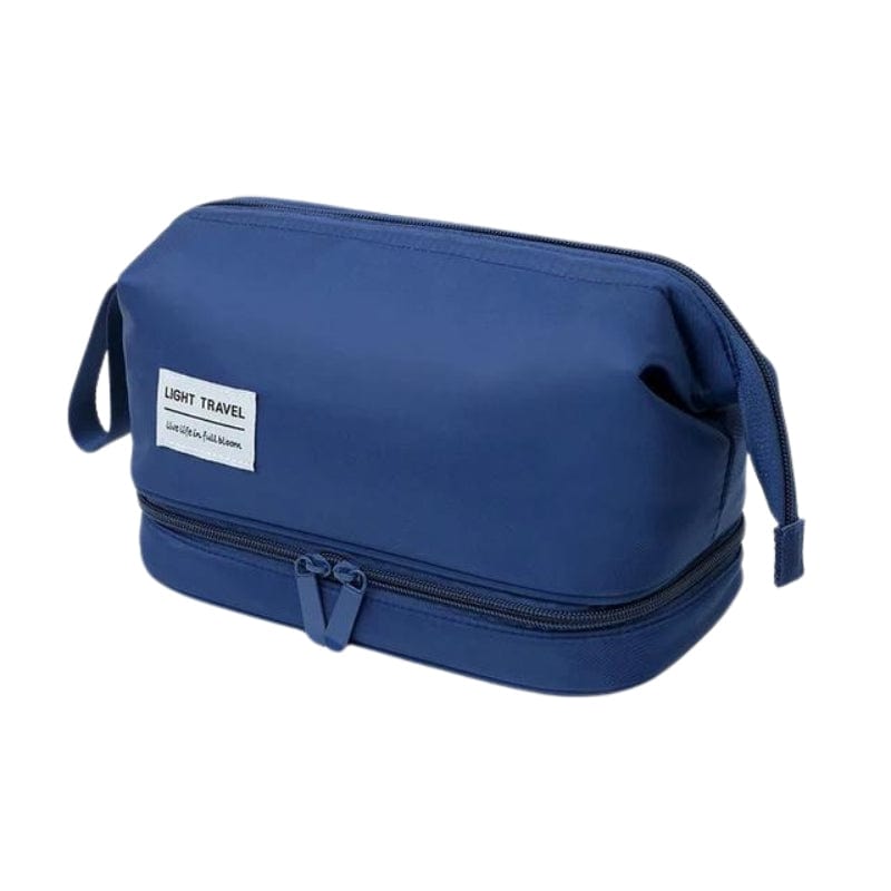 Bleu Trousse de Toilette Femme Tendance Univers du Voyage