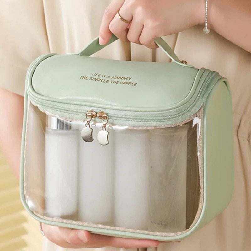 Trousse De Toilette Femme Transparente Univers du Voyage