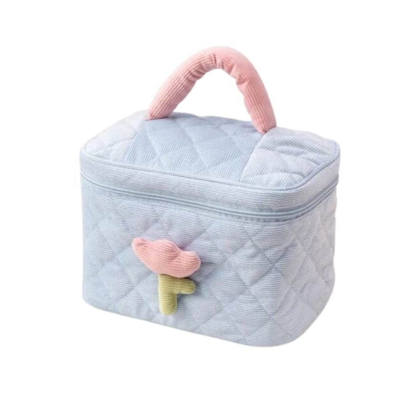 Bleu / L Trousse de Toilette Femme Vanity Souple Univers du Voyage
