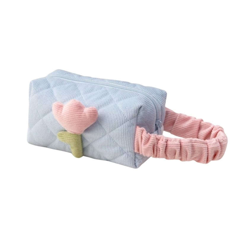 Bleu / S Trousse de Toilette Femme Vanity Souple Univers du Voyage