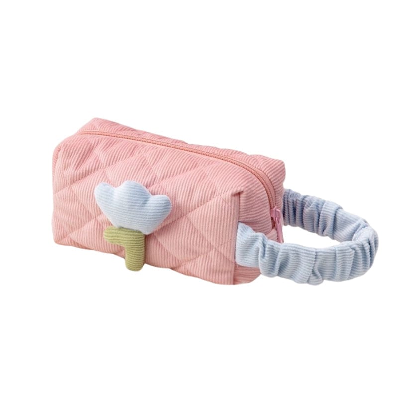 Rose / S Trousse de Toilette Femme Vanity Souple Univers du Voyage