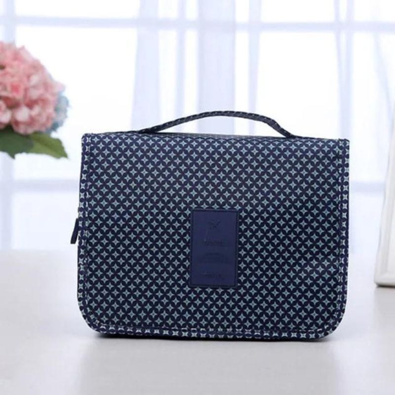 Bleu Motif Étoile Trousse de Toilette Originale Femme Univers du Voyage