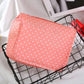 Rose Motif à Pois Trousse de Toilette Originale Femme Univers du Voyage