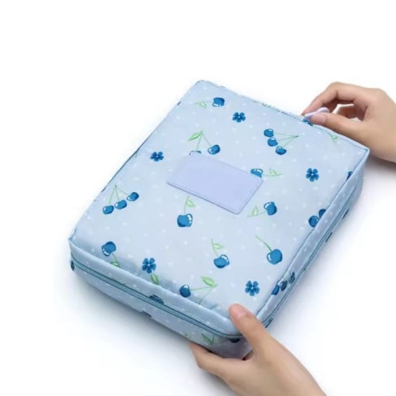 Bleu et Cerises Trousse de Toilette Originale Voyage Univers du Voyage