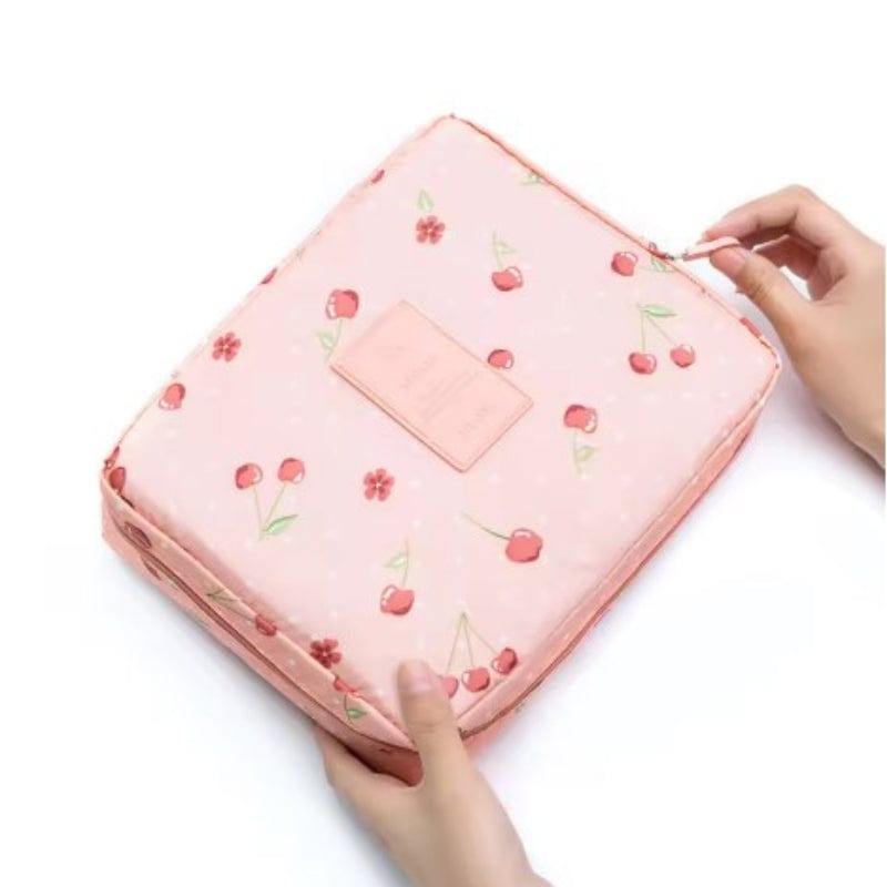 Rose et Cerises Trousse de Toilette Originale Voyage Univers du Voyage