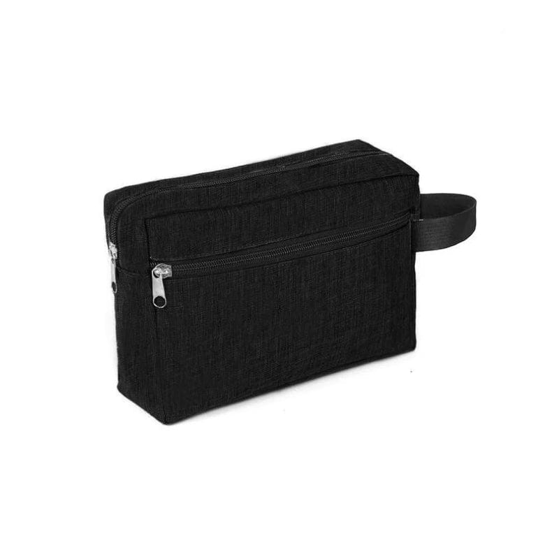 Noir / Sans Gravure Personnalisée Trousse de Toilette Personnalisable Univers du Voyage
