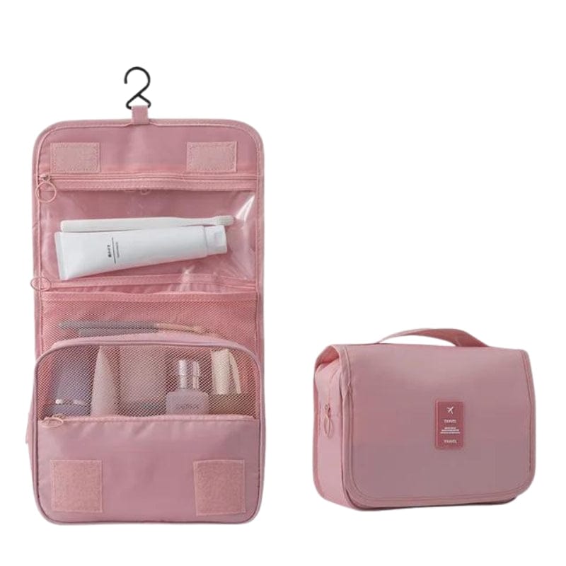 Rose 1 Trousse de Toilette Pliable à Suspendre Univers du Voyage