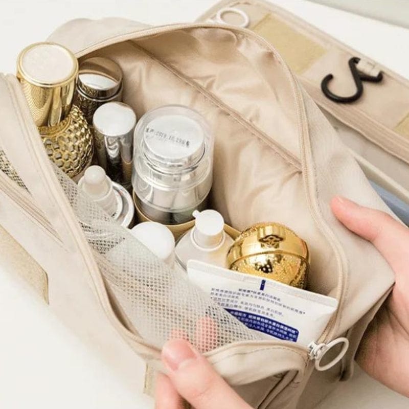 Trousse de Toilette Pliable à Suspendre Univers du Voyage