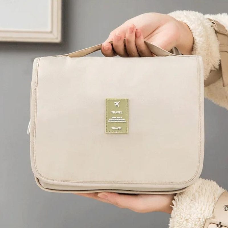 Trousse de Toilette Pliable à Suspendre Univers du Voyage