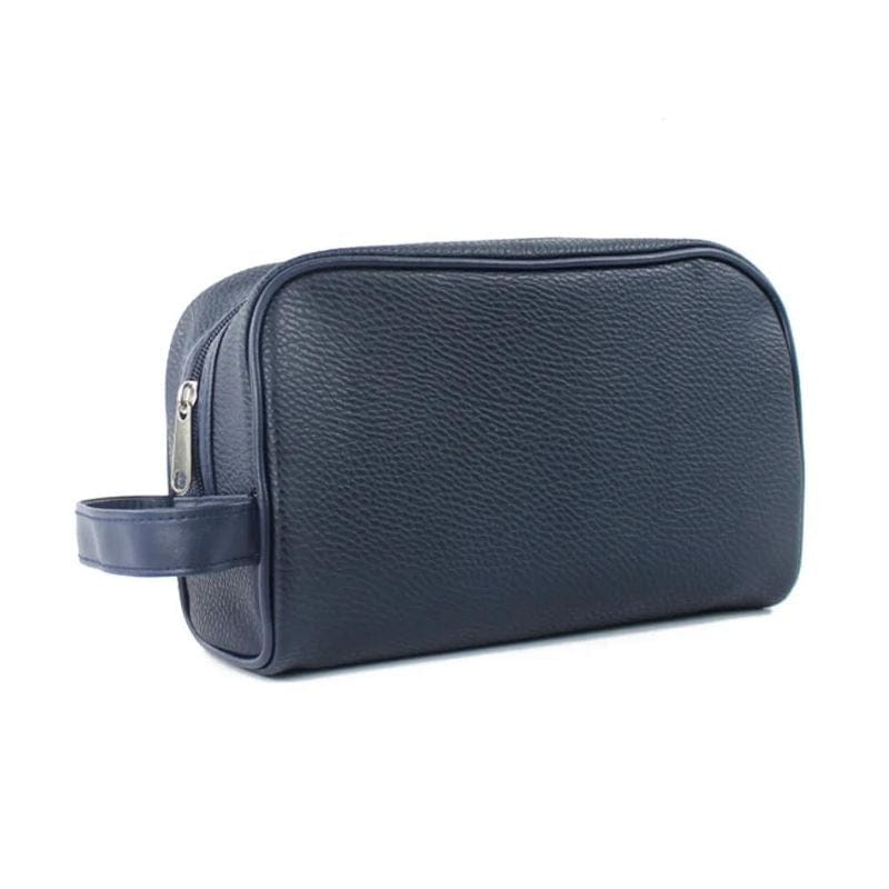 Bleu Trousse De Toilette simili Homme Luxe Univers du Voyage