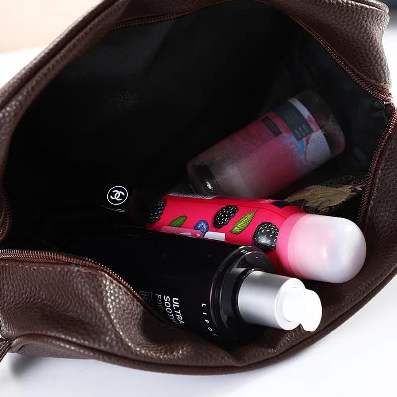 Trousse De Toilette simili Homme Luxe Univers du Voyage