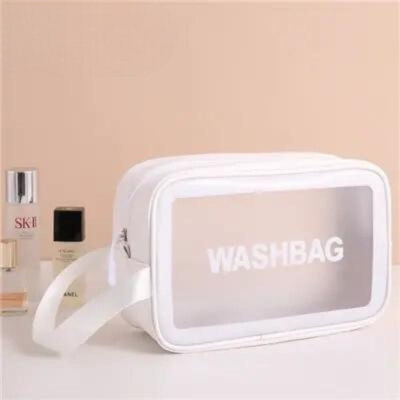 Blanc / M Trousse de Toilette Transparente Avion Univers du Voyage