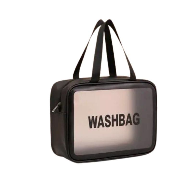 Noir / L Trousse de Toilette Transparente Avion Univers du Voyage