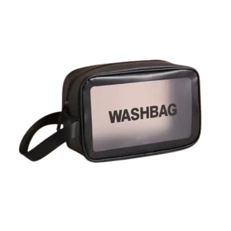 Noir / M Trousse de Toilette Transparente Avion Univers du Voyage