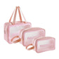 Trousse de Toilette Transparente Avion Univers du Voyage