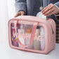 Trousse de Toilette Transparente Avion Univers du Voyage