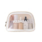 Blanc / S Trousse de Toilette Transparente Voyage Univers du Voyage