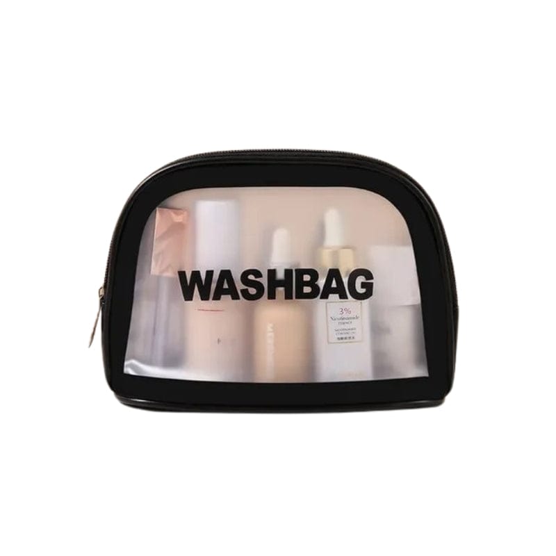 Noir / S Trousse de Toilette Transparente Voyage Univers du Voyage
