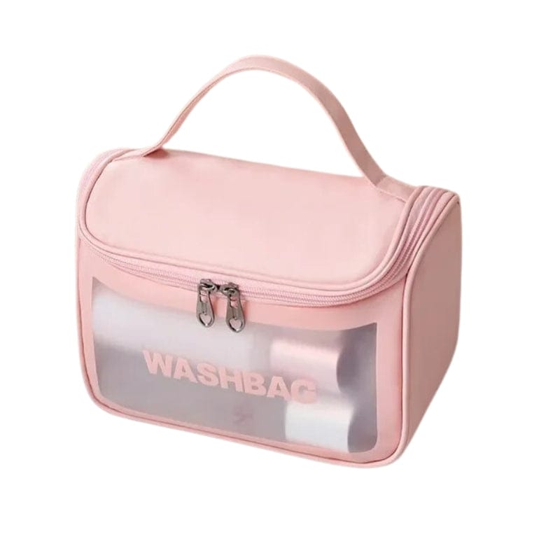 Rose / XL Trousse de Toilette Transparente Voyage Univers du Voyage