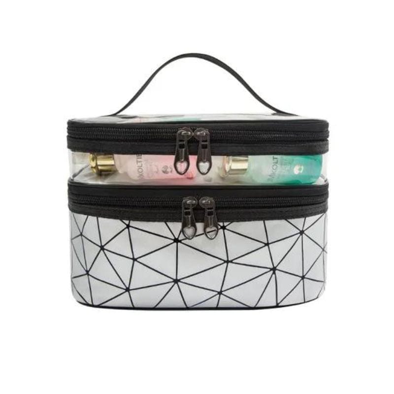 Argent Trousse de Toilette Vanity Souple Univers du Voyage