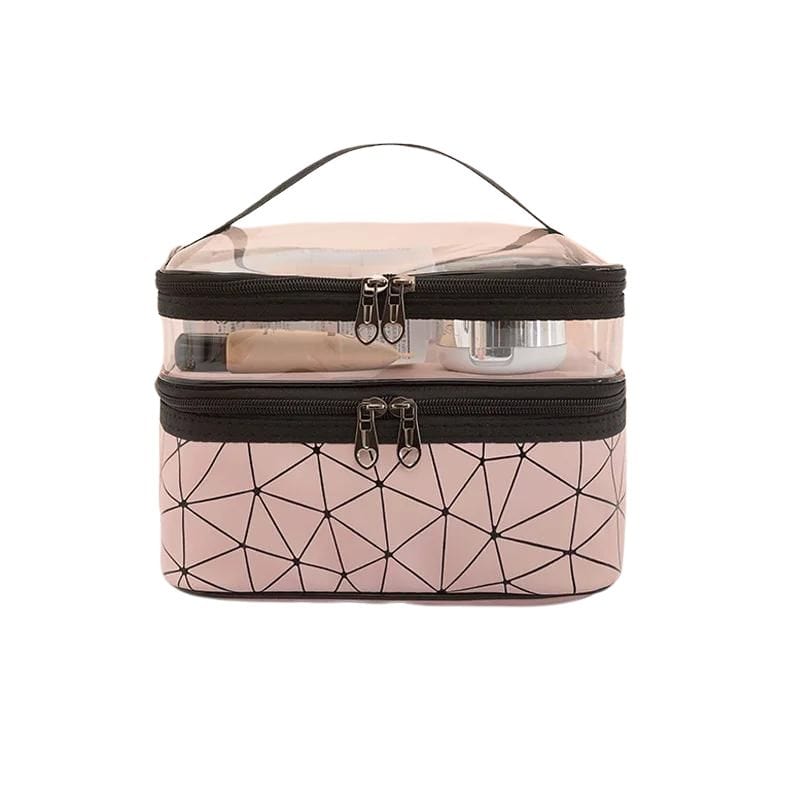 Rose 1 Trousse de Toilette Vanity Souple Univers du Voyage